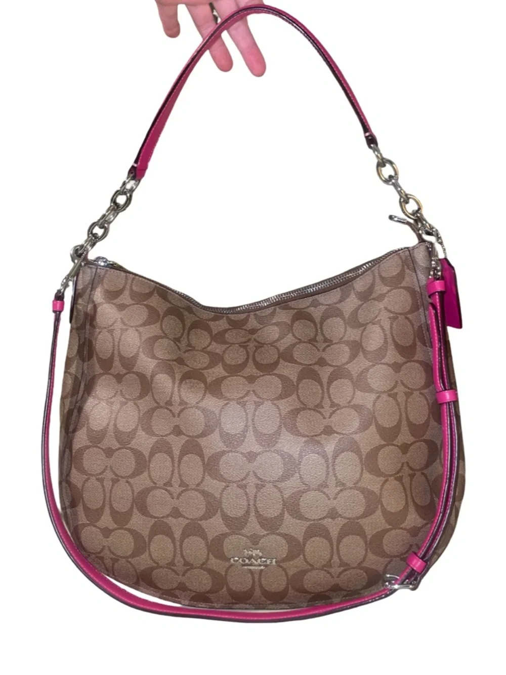 Coach Signature Elle Hobo Shoulder Bag 🥳 - Picture 3 of 10